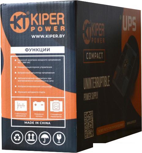 Источник бесперебойного питания Kiper Power Compact 600 - фото 3 - id-p225925868