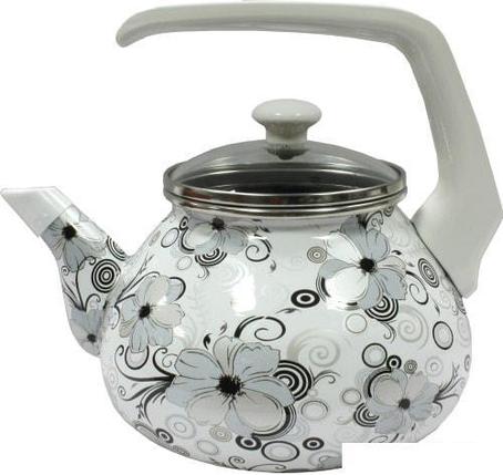 Чайник без свистка Interos 1279-2.2 (кружево), фото 2
