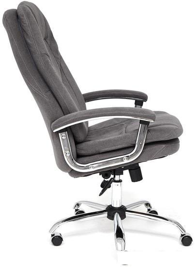 Кресло TetChair Softy LUX (флок, серый) - фото 7 - id-p224894556