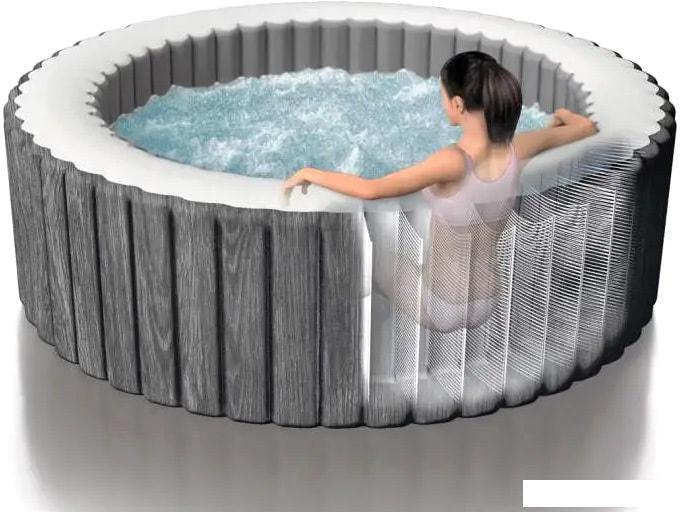 Надувной бассейн Intex Bubble Massage Deluxe 28442 (216x71) с джакузи - фото 2 - id-p225926885