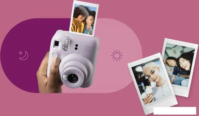 Фотоаппарат Fujifilm Instax Mini 12 (фиолетовый) - фото 5 - id-p226142892