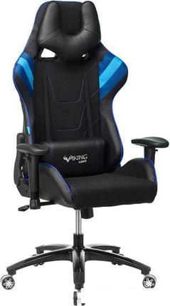 Кресло Бюрократ Viking 4 Aero Blue Edition (черный), фото 2