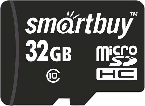 Карта памяти Smart Buy microSDHC SB32GBSDCL10-00LE 32GB