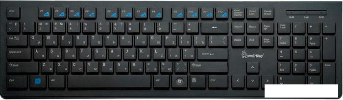 Клавиатура SmartBuy 206 USB Black (SBK-206US-K) - фото 1 - id-p225964743