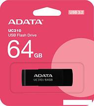 USB Flash ADATA UC310-64G-RBK 64GB (черный), фото 3