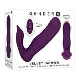 Gender X VELVET HAMMER Вибромассажер ударный с клиторальным стимулятором, фото 8