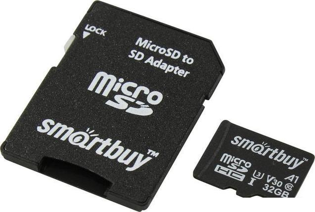 Карта памяти Smart Buy microSDHC SB32GBSDU1A-AD 32GB, фото 2