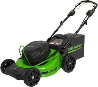 Газонокосилка Greenworks GC82LM51SP2 2515907 (без АКБ)