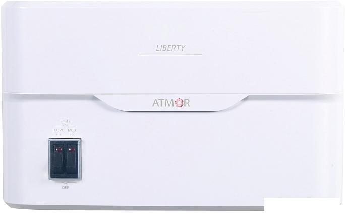 Проточный электрический водонагреватель-кран Atmor Liberty 5 кВт кран, фото 2