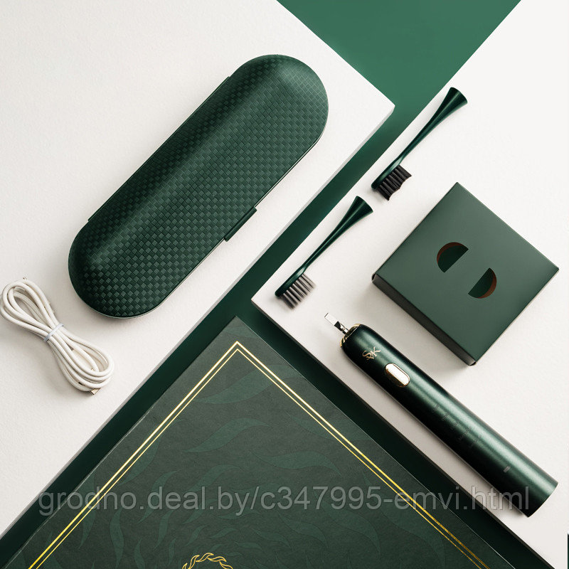 Sonic Toothbrush Dark Green зубная щетка - фото 3 - id-p225119524