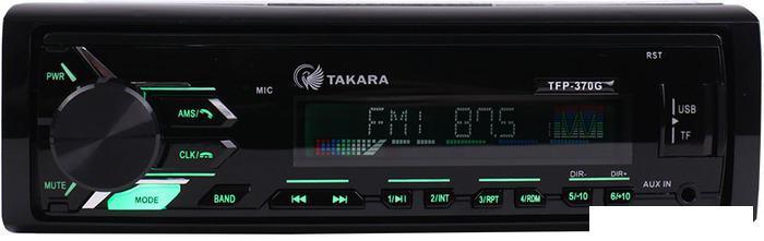 USB-магнитола Takara TFP-370BT Green, фото 2