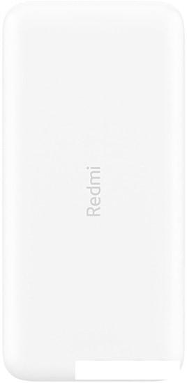 Портативное зарядное устройство Xiaomi Redmi Power Bank 20000mAh (белый) - фото 2 - id-p225982942