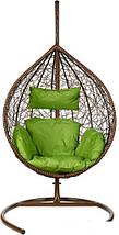 Подвесное кресло BiGarden Tropica Twotone (коричневый/зеленый), фото 2