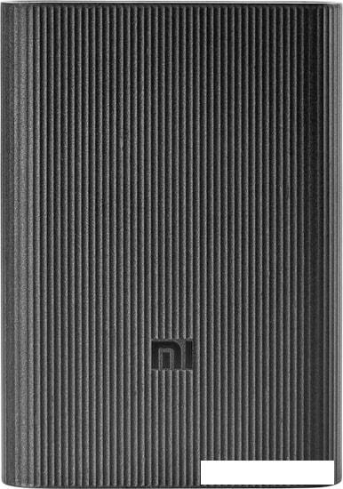 Портативное зарядное устройство Xiaomi Mi Power Bank 3 Ultra Compact PB1022Z 10000mAh (черный) - фото 1 - id-p225982959
