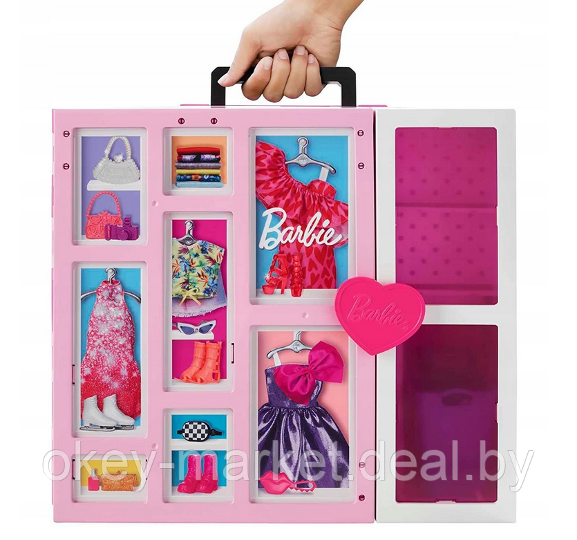Игровой набор Barbie "Шкаф мечты" HBV28 - фото 3 - id-p226158879