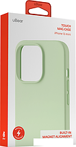 Чехол для телефона uBear Touch Mag Case для iPhone 13 Mini (светло-зеленый), фото 3