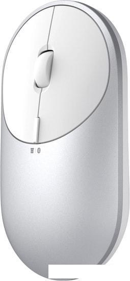 Мышь Xiaomi Mi Portable Mouse 2 (серебристый/белый) - фото 2 - id-p225983041
