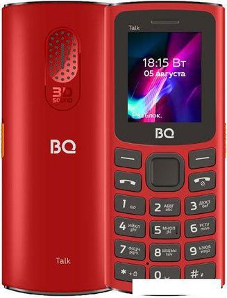 Кнопочный телефон BQ-Mobile BQ-1862 Talk (красный), фото 2