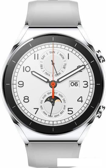 Умные часы Xiaomi Watch S1 Active (серебристый/белый, международная версия) - фото 2 - id-p225983152