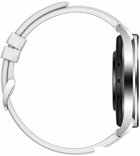 Умные часы Xiaomi Watch S1 Active (серебристый/белый, международная версия) - фото 3 - id-p225983152
