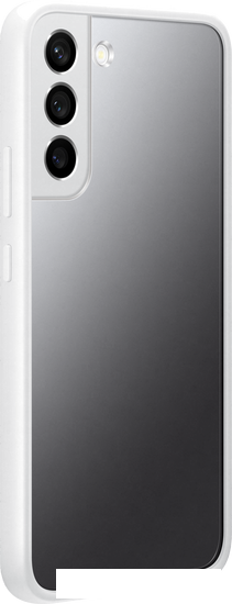 Чехол для телефона Samsung Frame Cover для S22+ (прозрачный с белой рамкой) - фото 4 - id-p226142237