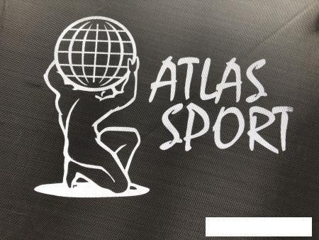 Батут Atlas Sport 490 см - 16ft Pro (с лестницей, внешняя сетка, сливовый) - фото 8 - id-p225775137