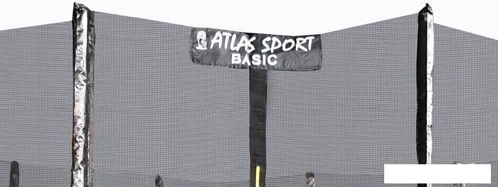 Батут Atlas Sport 490 см - 16ft Basic (с лестницей, внешняя сетка, сливовый) - фото 5 - id-p225775175