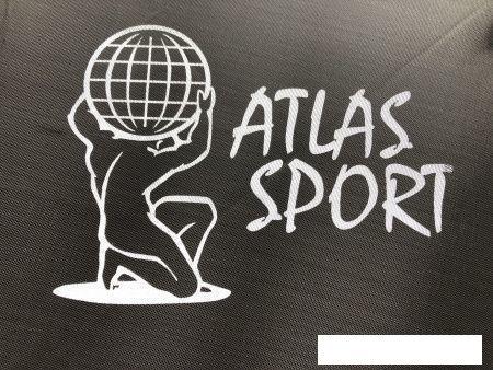 Батут Atlas Sport 490 см - 16ft Basic (с лестницей, внешняя сетка, сливовый) - фото 7 - id-p225775175