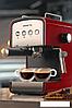 Рожковая кофеварка Polaris PCM 1516E Adore Crema, фото 6