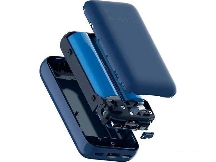 Внешний аккумулятор Xiaomi 33W Power Bank 10000mAh Pocket Edition Pro (синий) - фото 7 - id-p225983253