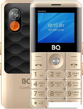 Кнопочный телефон BQ-Mobile BQ-2006 Comfort (золотистый), фото 2