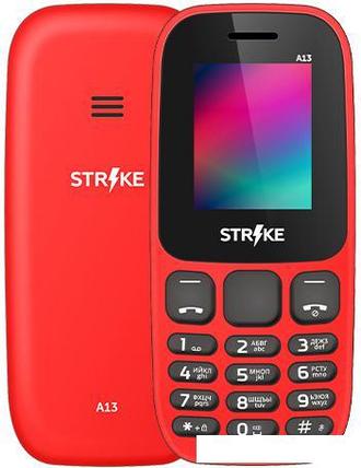 Кнопочный телефон Strike A13 (красный), фото 2