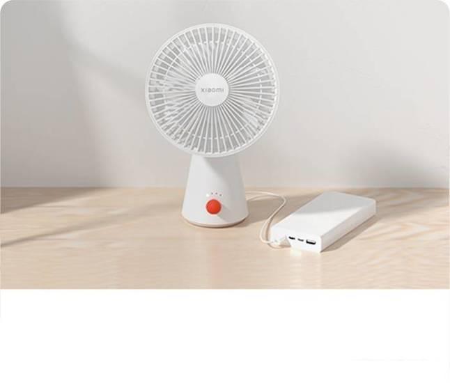 Вентилятор Xiaomi Rechargeable Mini Fan BHR6089GL - фото 6 - id-p225983300