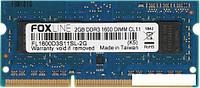 Оперативная память Foxline 8GB DDR3 SODIMM PC3-12800 FL1600D3S11L-8G