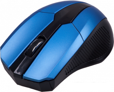 Мышь Ritmix RMW-560 (черный/синий), фото 2