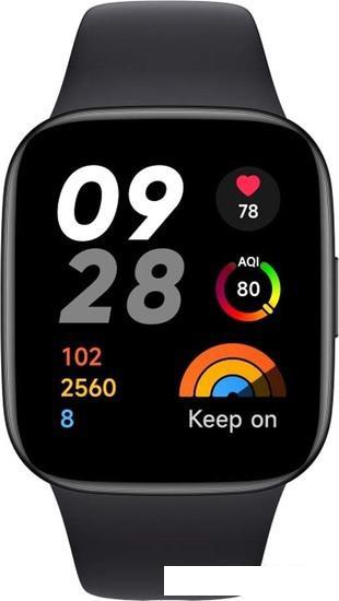 Умные часы Xiaomi Redmi Watch 3 Active (черный, международная версия)