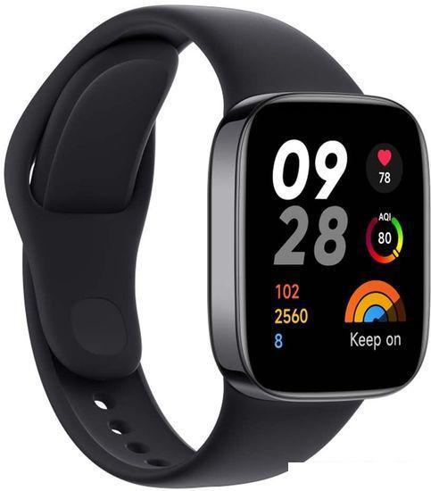 Умные часы Xiaomi Redmi Watch 3 Active (черный, международная версия) - фото 3 - id-p225983342