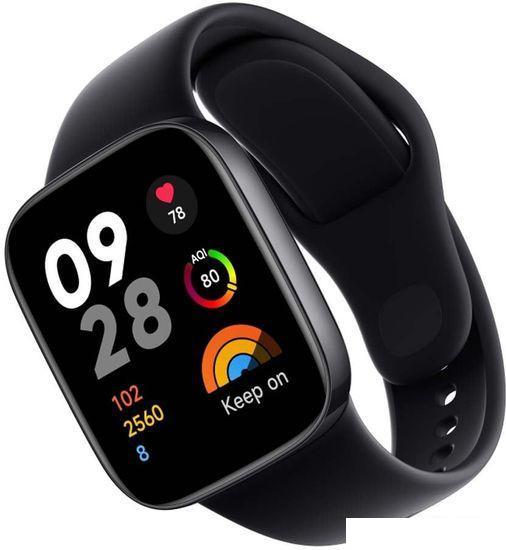 Умные часы Xiaomi Redmi Watch 3 Active (черный, международная версия) - фото 4 - id-p225983342