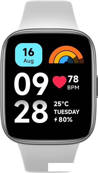 Умные часы Xiaomi Redmi Watch 3 Active (серый, международная версия) - фото 1 - id-p225983352