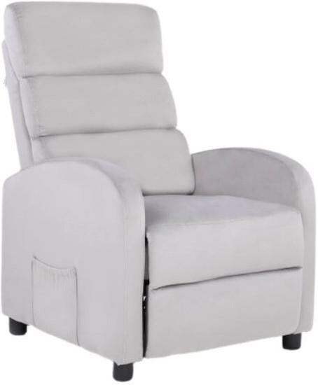 Массажное кресло Calviano 2165 (серый велюр) - фото 1 - id-p225828914