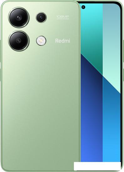 Смартфон Xiaomi Redmi Note 13 8GB/128GB с NFC международная версия (мятно-зеленый) - фото 1 - id-p225983414