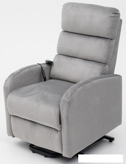 Массажное кресло Calviano 2166 (серый велюр) - фото 3 - id-p225829089