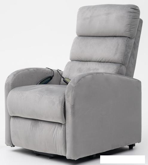Массажное кресло Calviano 2166 (серый велюр) - фото 6 - id-p225829089