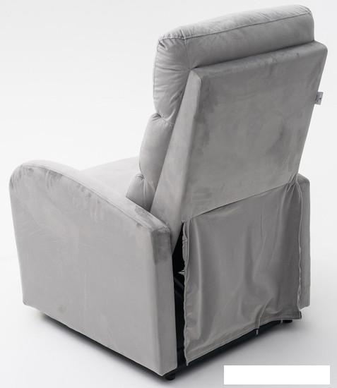 Массажное кресло Calviano 2166 (серый велюр) - фото 8 - id-p225829089