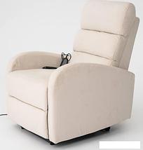 Массажное кресло Calviano 2165 (бежевый велюр), фото 2