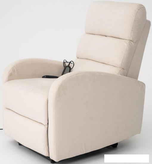 Массажное кресло Calviano 2166 (бежевый велюр) - фото 1 - id-p225829092