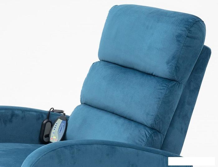Массажное кресло Calviano 2165 (синий велюр) - фото 9 - id-p225829097