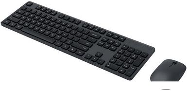 Офисный набор Xiaomi Mi Wireless Keyboard and Mouse Combo (черный, нет кириллицы)