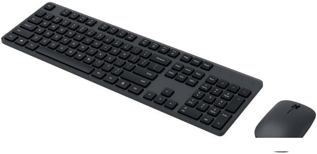 Офисный набор Xiaomi Mi Wireless Keyboard and Mouse Combo (черный, нет кириллицы) - фото 1 - id-p225983626