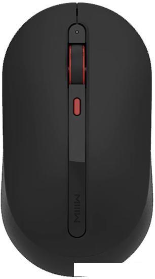 Мышь Xiaomi Miiiw Wireless Mouse Silent MWMM01 (черный) - фото 1 - id-p225983656
